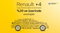 Renault'ta 4 yaş ve üzeri bakım onarımlarda %20 ve üzeri avantaj